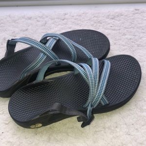 Blue strapped Chaco